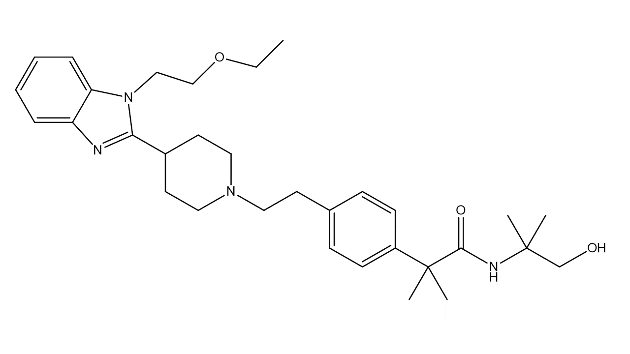 Bilastine Amide impurity	