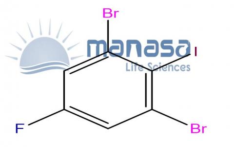 Benzene,1,3-dibromo-5-fluoro-2-iodo